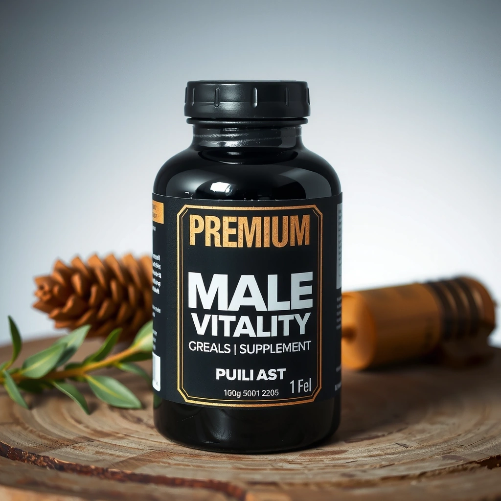Male Vitality Complex premium supplement bottle